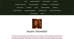 Desktop Screenshot of anura-thamardt.com