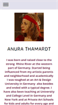 Mobile Screenshot of anura-thamardt.com